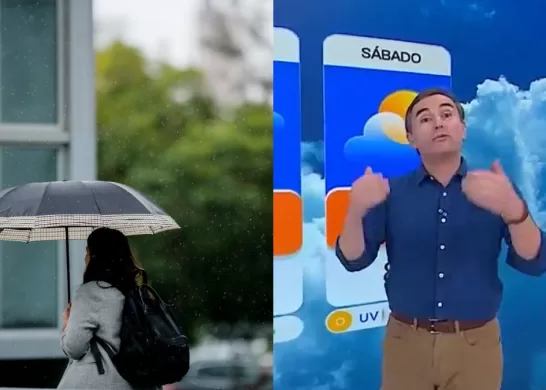 Lluvia En Santiago