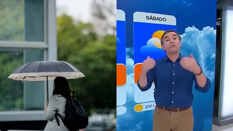 Lluvia En Santiago