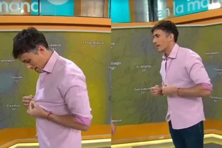 Roberto Cox Se Saca La Camisa En Matinal