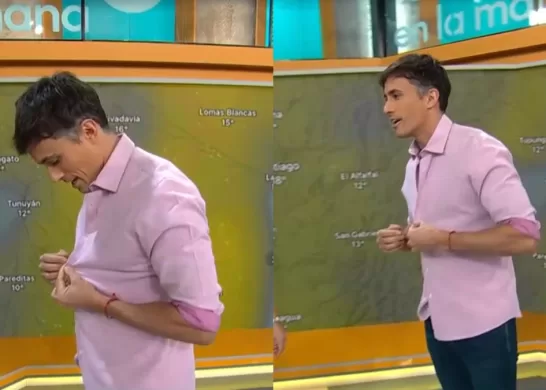 Roberto Cox Se Saca La Camisa En Matinal
