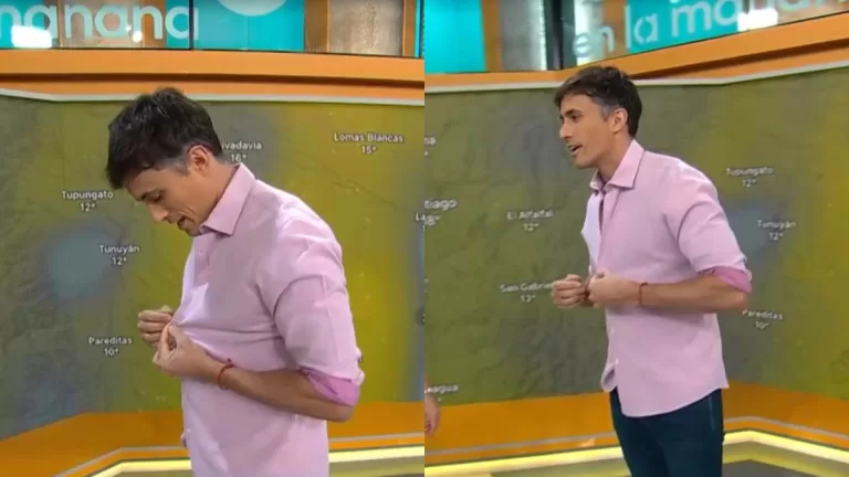 Roberto Cox Se Saca La Camisa En Matinal