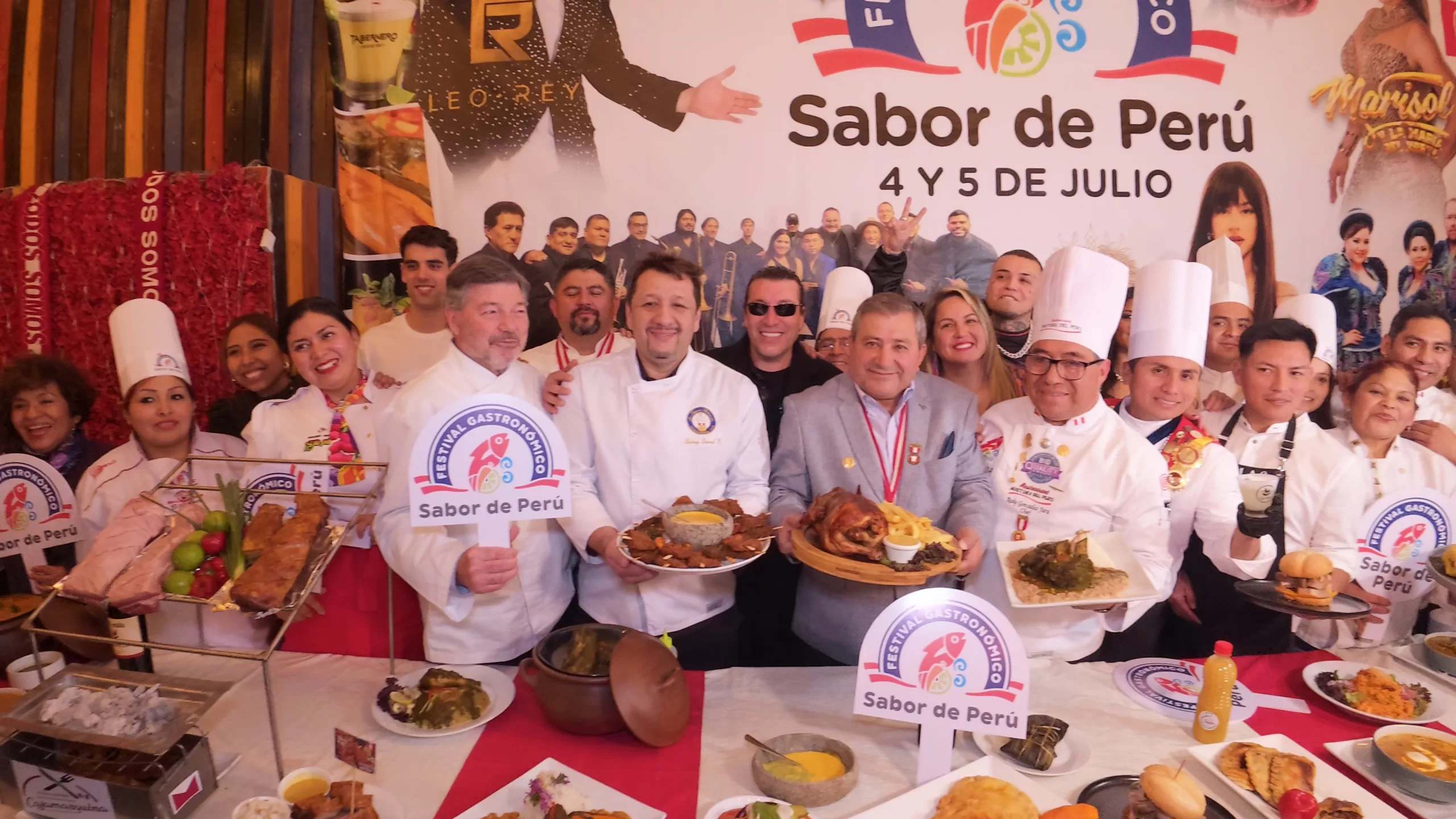 Foto Equipo Y Leo Rey Lanzamiento Evento Sabor De Perú 2026 Jueves 18.06.2026