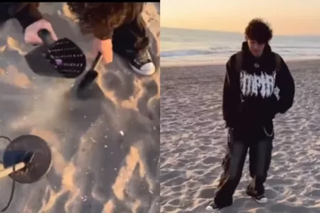 Viral Joven En La Playa
