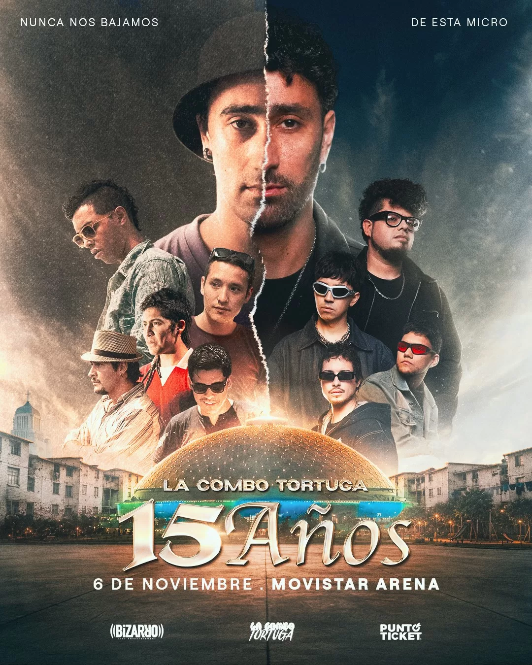 La Combo Tortuga celebra 15 años en el Movistar Arena