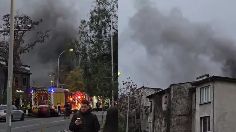 Incendio Metro De Santiago