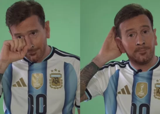 Kramer Imitación Messi