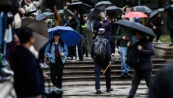 Lluvia En Santiago