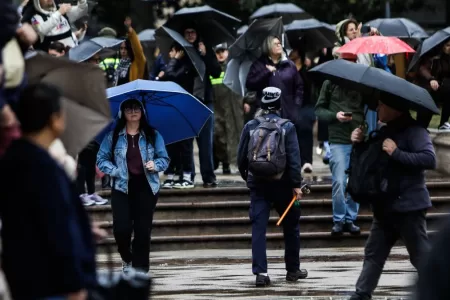 Lluvia En Santiago