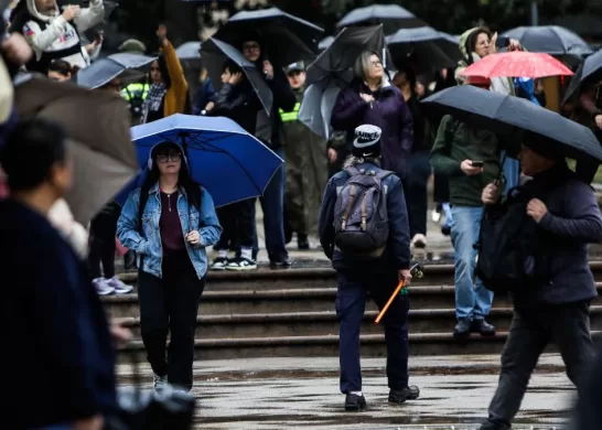 Lluvia En Santiago