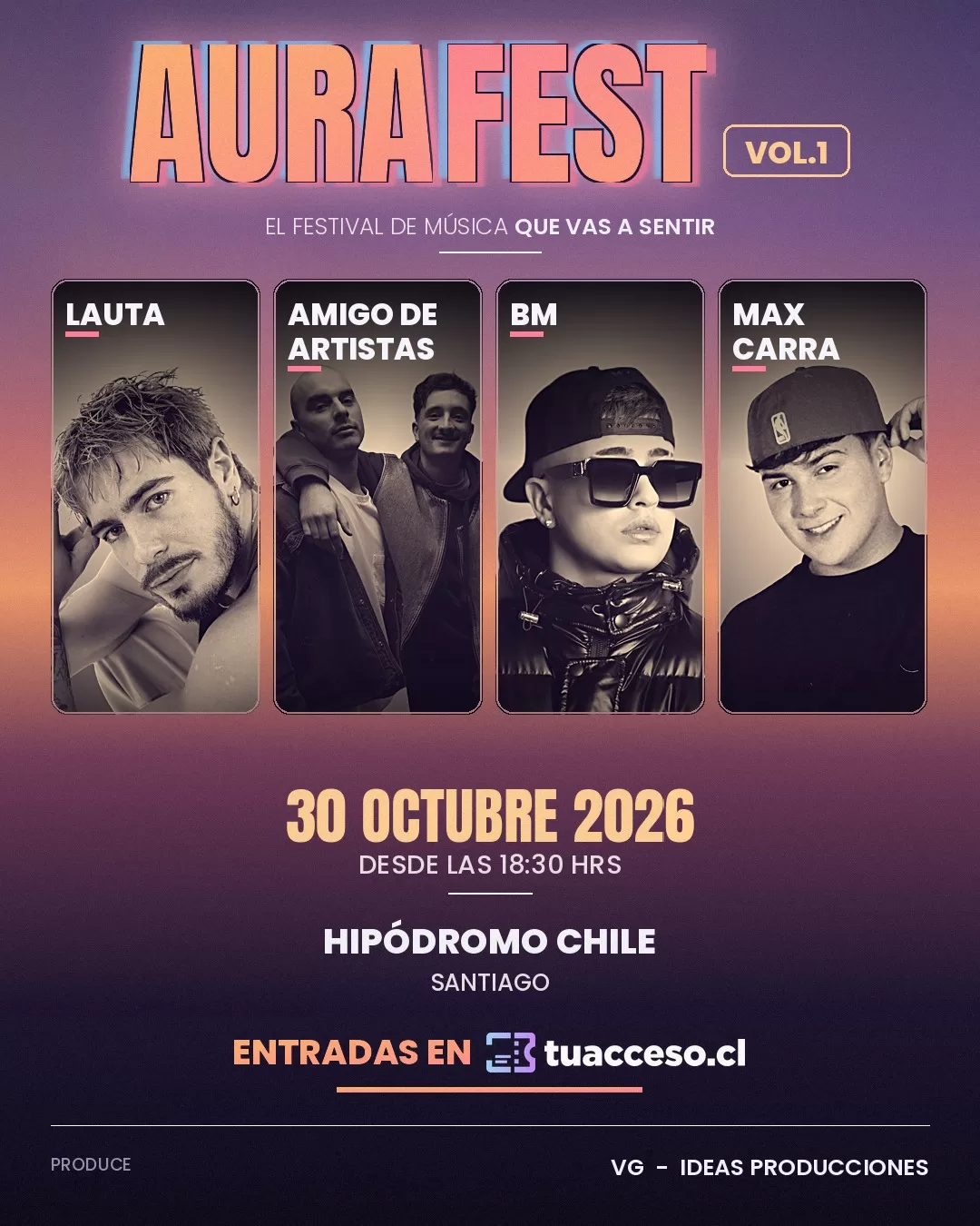 AFICHE AURA FEST