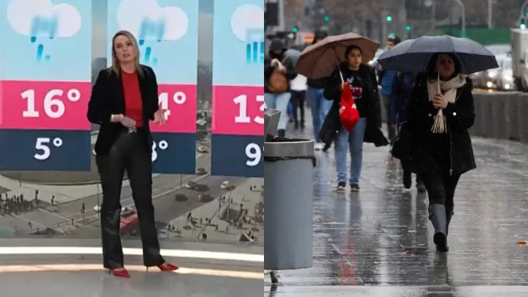 Cuántos Milímetros Caerán En Santiago