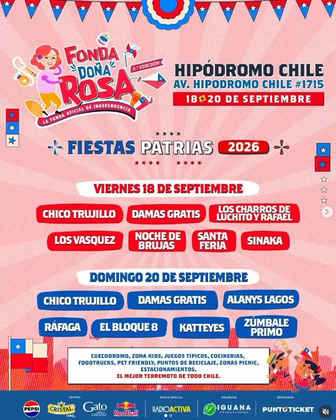 Flyer Fonda Doña Rosa