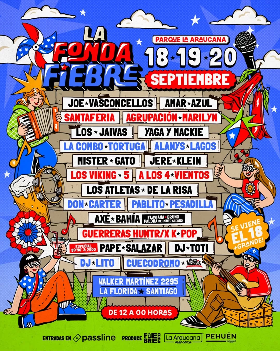 Afiche La Fonda Fiebre