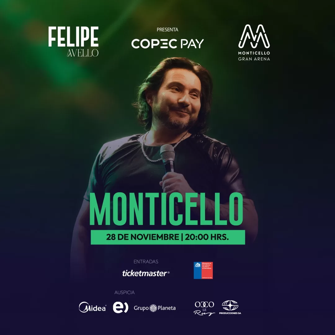 Felipe Avello en Gran Arena Monticello
