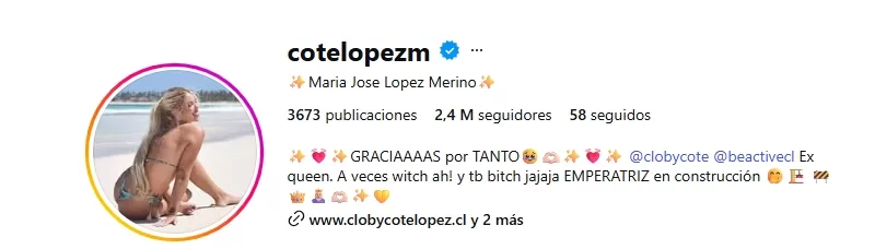 Instagram Cotelopezm
