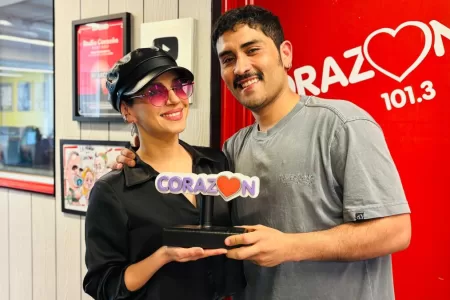 Gastón Salgado Y Karla Melo En Radio Corazón