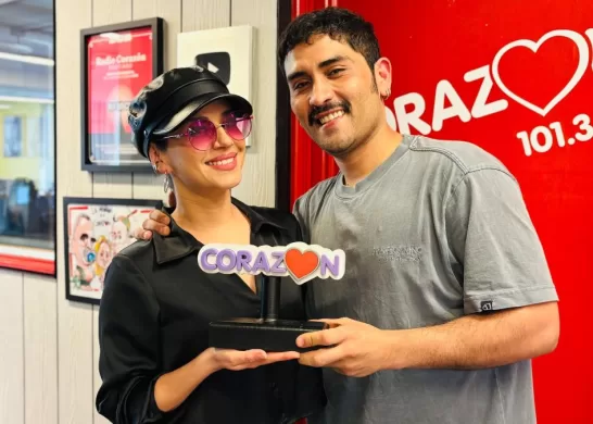 Gastón Salgado Y Karla Melo En Radio Corazón
