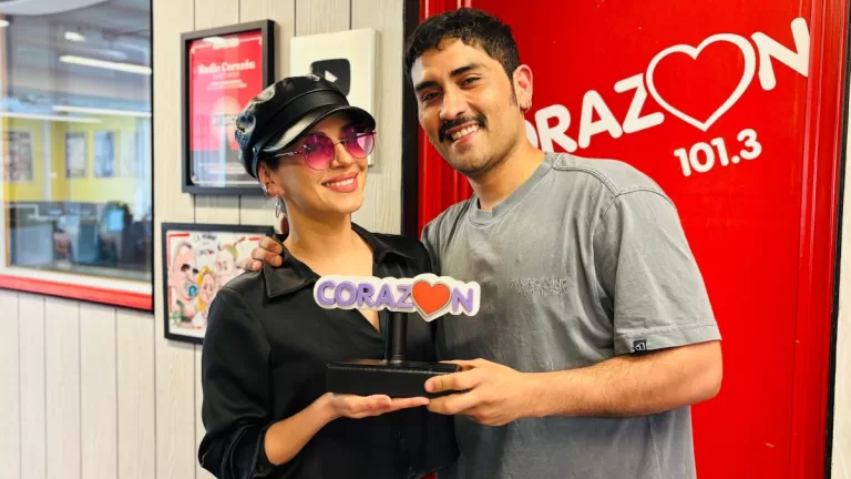 Gastón Salgado Y Karla Melo En Radio Corazón