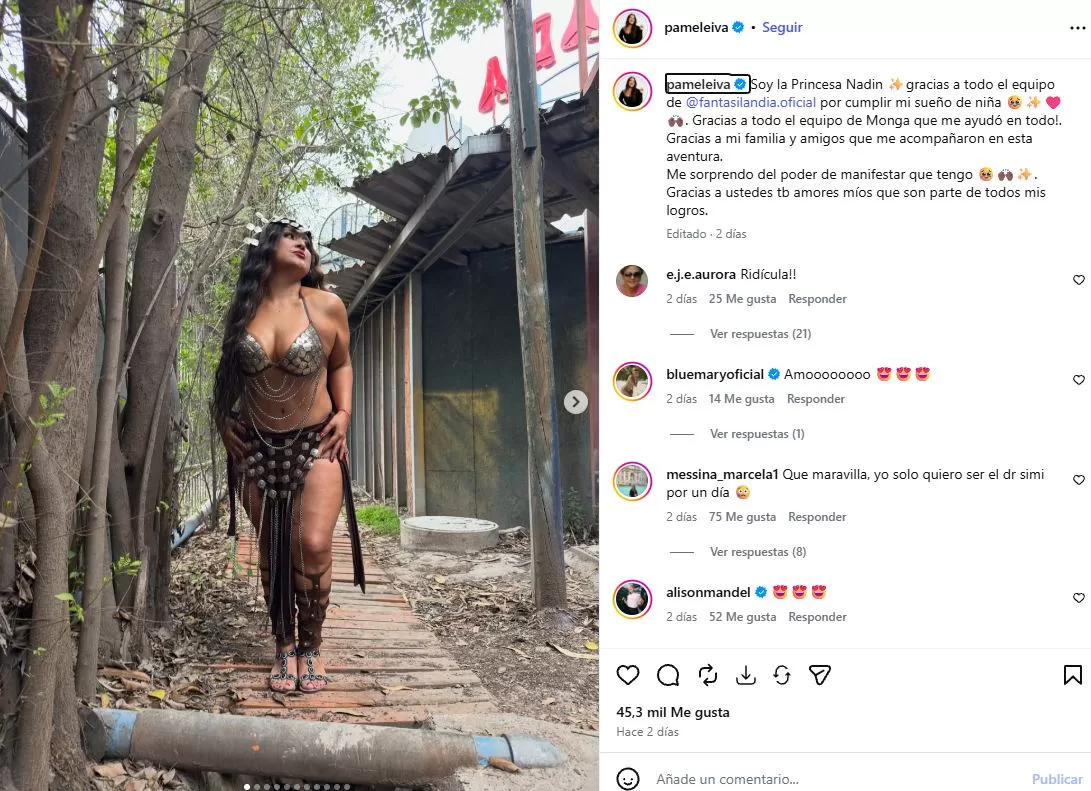 Instagram Pamela Leiva