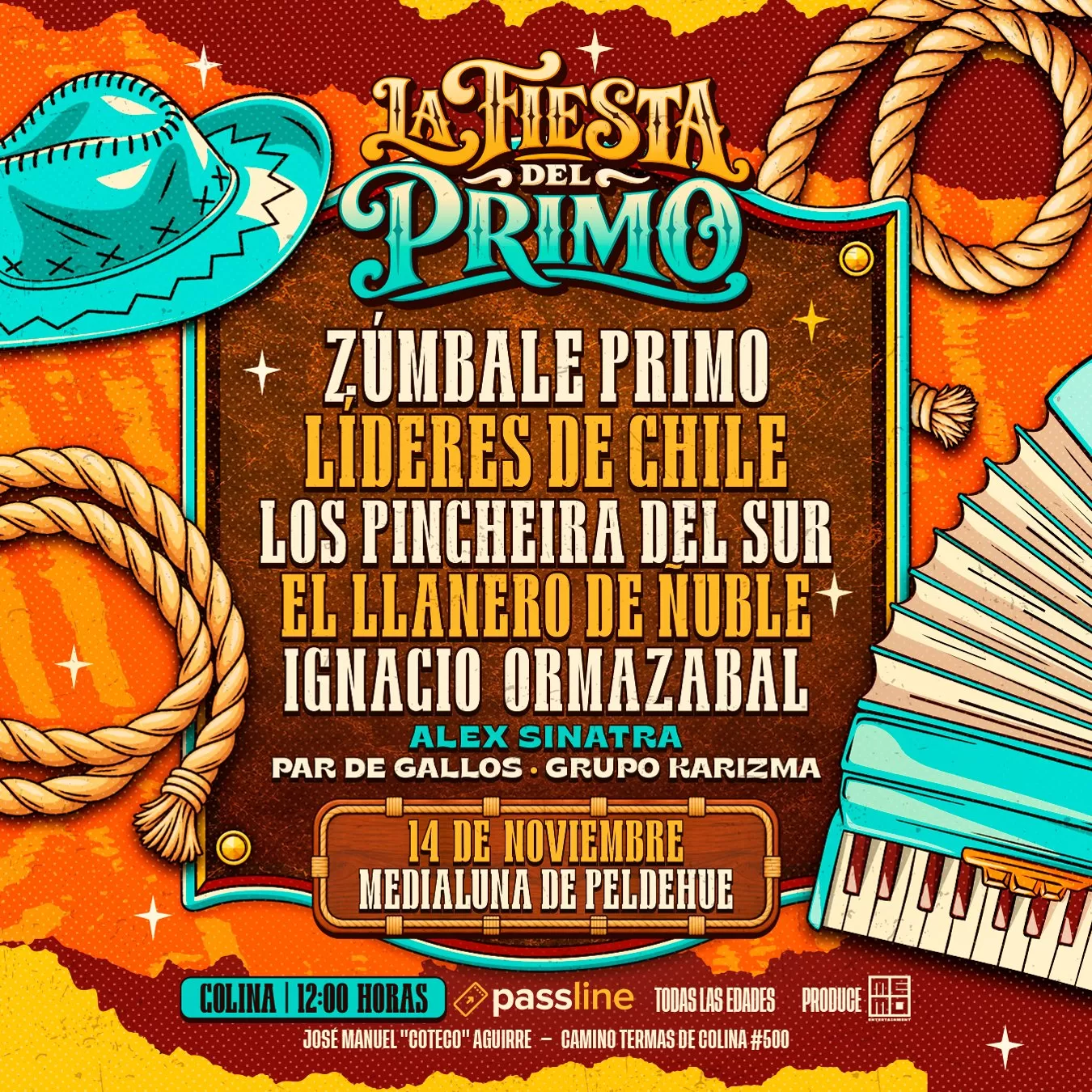 Line Up Fiesta Del Primo
